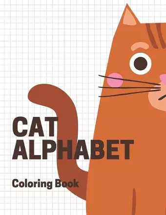 Cat Alphabet Coloring Book cover