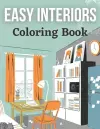 Easy Interiors Coloring Book cover