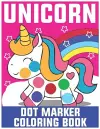 Unicorn Dot Marker Coloring Book cover