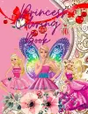 Princess coloring book cover