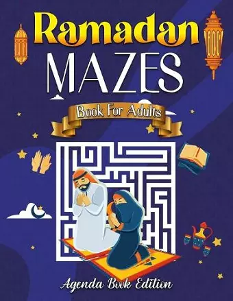 Ramadan Mazes Book for Adults cover