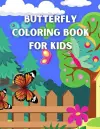 Butterfly Coloring Book For Kids cover