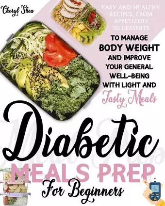 Diabetic Meals Prep For Beginners cover