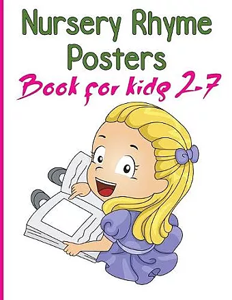 Nursery Rhymes Posters Book for kids 2-7 cover