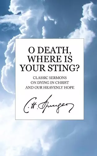 O Death, Where Is Your Sting? cover