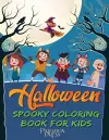 Halloween Spooky Coloring Book For Kids. cover