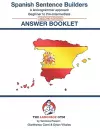 Spanish Sentence Builders - Answer Book - Second Edition cover