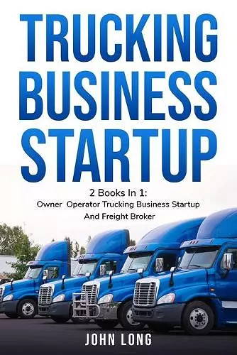 Trucking Business Startup cover