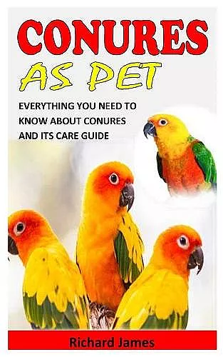 Conures as Pet cover