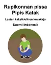 Suomi-Indonesia Rupikonnan pissa / Pipis Katak Lasten kaksikielinen kuvakirja cover