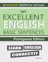 Lee's Excellent English Basic Sentences - Portuguese Edition cover