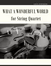 What a Wonderful World for String Quartet cover