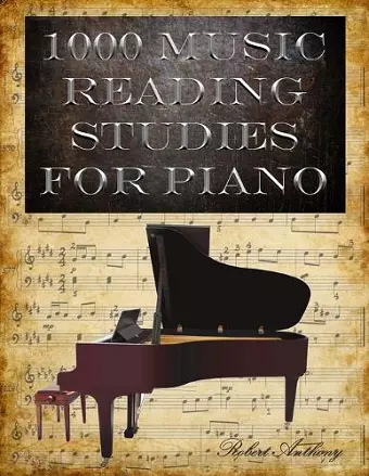 1000 Music Reading Studies for Piano cover