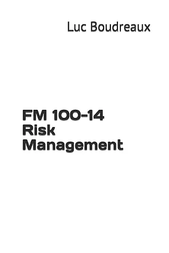 FM 100-14 Risk Management cover