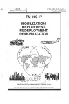 FM 100-17 Mobilization, Deployment, Redeployment, Demobilization cover