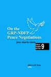 On the GRP-NDFP Peace Negotiations cover