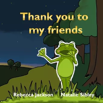 Thank you to my friends cover