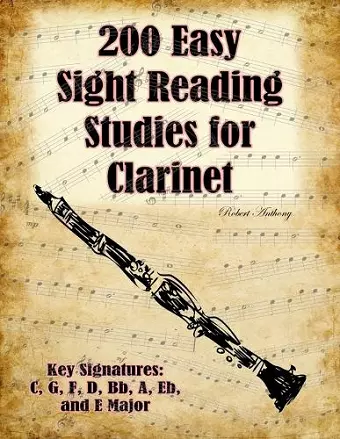 200 Easy Sight Reading Studies for Clarinet cover