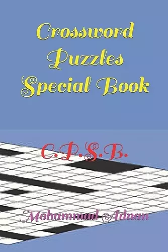 Crossword Puzzles Special Book cover