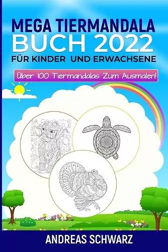 Mega Tiermandala Buch 2022 cover