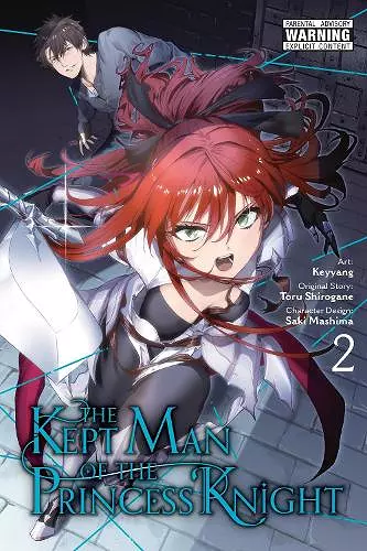 The Kept Man of the Princess Knight, Vol. 2 (manga) cover