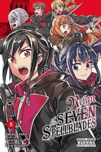 Reign of the Seven Spellblades, Vol. 8 (manga) cover