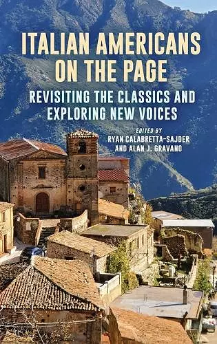 Italian Americans on the Page cover