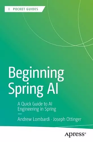 Beginning Spring AI cover