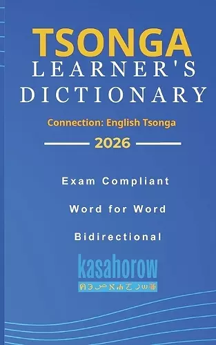 Tsonga Learner's Dictionary cover
