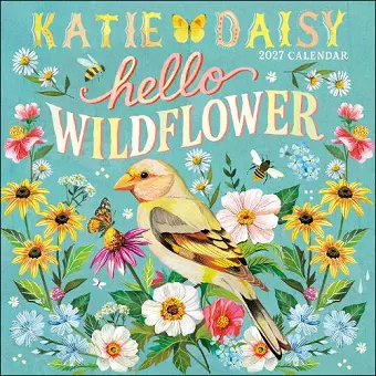 Katie Daisy 2027 Wall Calendar cover