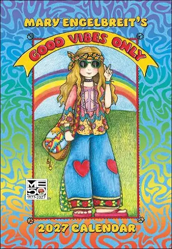Mary Engelbreit's Good Vibes Only 2027 Monthly Pocket Planner Calendar cover