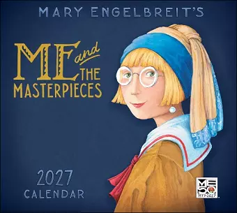 Mary Engelbreit's ME and the Masterpieces 2027 Deluxe Wall Calendar cover
