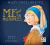 Mary Engelbreit's ME and the Masterpieces 2027 Deluxe Wall Calendar cover