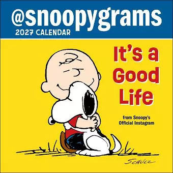 PEANUTS®: @Snoopygrams 2027 Mini Wall Calendar cover