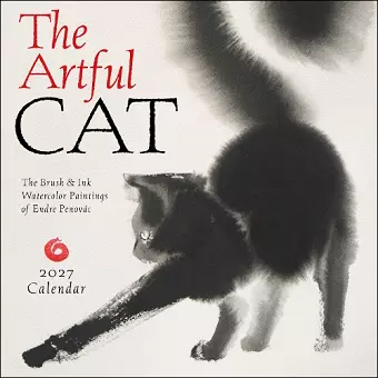 The Artful Cat 2027 Wall Calendar cover