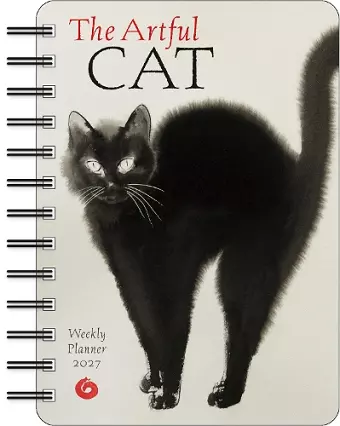 The Artful Cat 2027 Weekly Planner Calendar cover