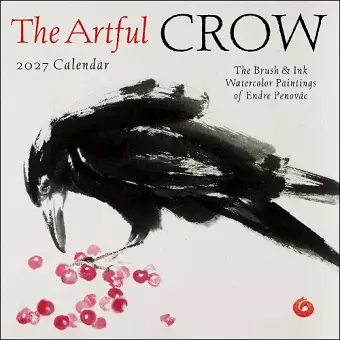 The Artful Crow 2027 Wall Calendar cover