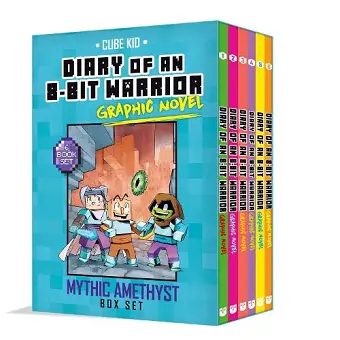 Diary of an 8-Bit Warrior Graphic Novel Mythic Amethyst Box Set cover