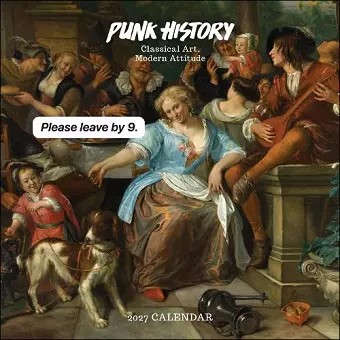Punk History 2027 Wall Calendar cover