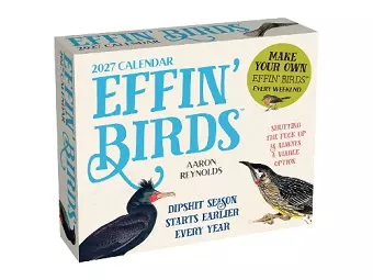 Effin' Birds 2027 Day-to-Day Calendar cover