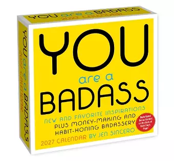 You Are a Badass 2027 Day-to-Day Calendar cover