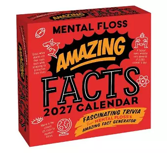 Amazing Facts from Mental Floss 2027 Day-to-Day Calendar cover