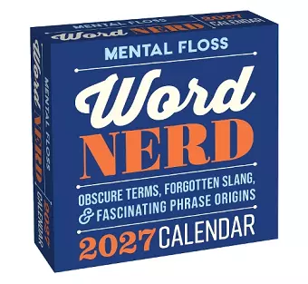 Word Nerd 2027 Day-to-Day Calendar cover
