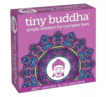 Tiny Buddha 2027 Day-to-Day Calendar cover