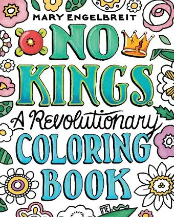 No Kings: A Revolutionary Coloring Book cover