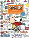 PEANUTS® 2027 Monthly/Weekly Coloring Calendar with Stickers to Color cover