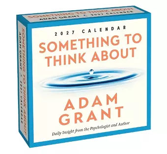 Adam Grant 2027 Day-to-Day Calendar cover