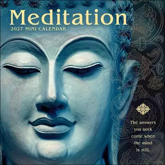 Meditation 2027 Mini Wall Calendar cover