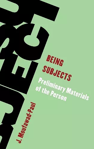 Being Subjects cover