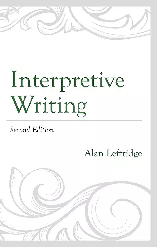 Interpretive Writing cover